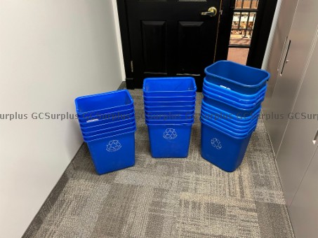 Picture of Blue Recycling Bins