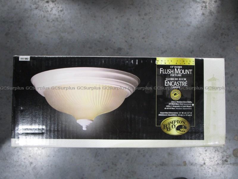 Picture of 13'' White Dome Light Fixture