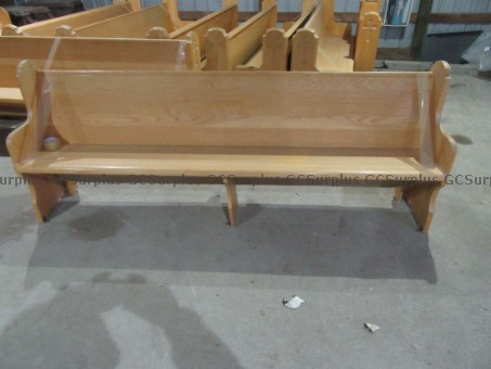Picture of Wooden Pew