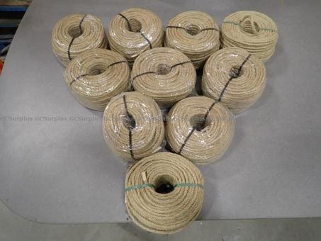Photo de 10 rouleaux de cordes fibreuse