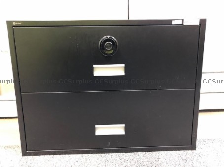 Picture of Black Secure File Cabinet #14