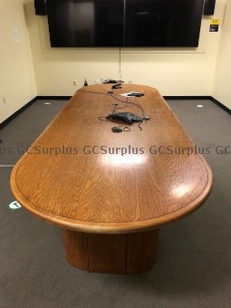 Picture of Oval Boardroom Table