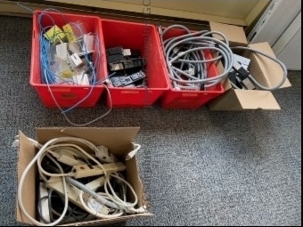 Picture of Lot of Assorted Used Wiring an
