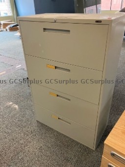 Picture of Used Four Drawer Filing Cabine