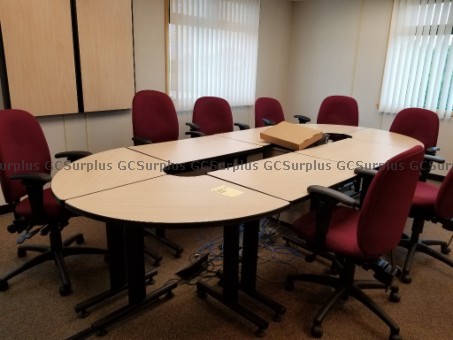 Picture of Boardroom Table and Chairs