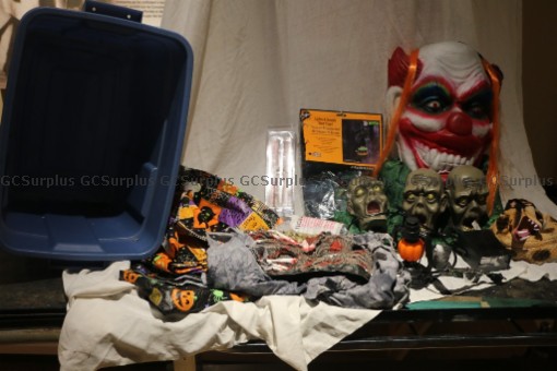 Picture of Lot of Halloween Decorations