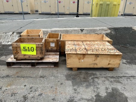 Picture of 5 Wooden Crates