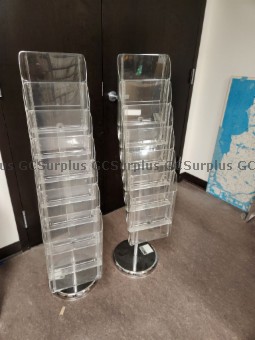 Picture of 2 Used Magazine Racks