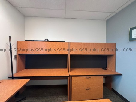 Picture of Computer Tables and Lateral Fi