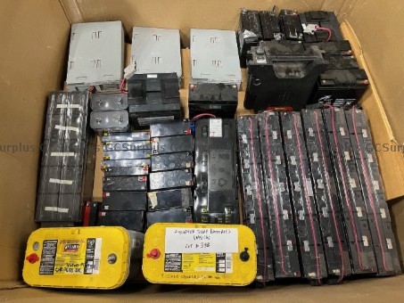 Picture of Lot of Assorted Scrap Batterie