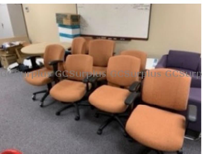 Picture of Lot of 20 Office Chairs on Cas