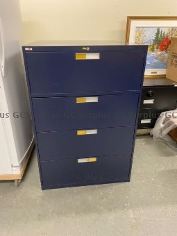 Picture of Metal Filing Cabinets with Key
