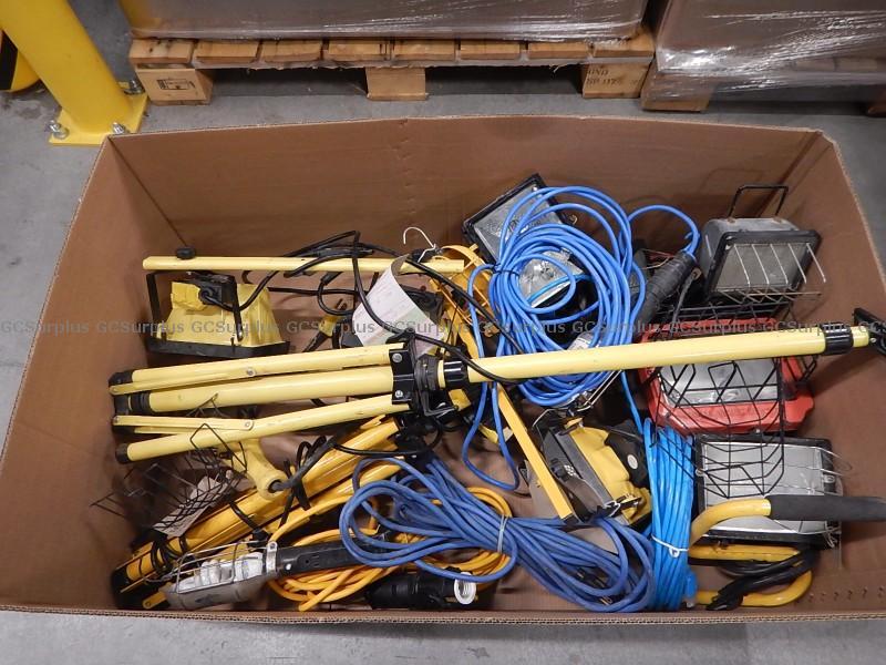 Picture of Lot of Assorted Work Lights