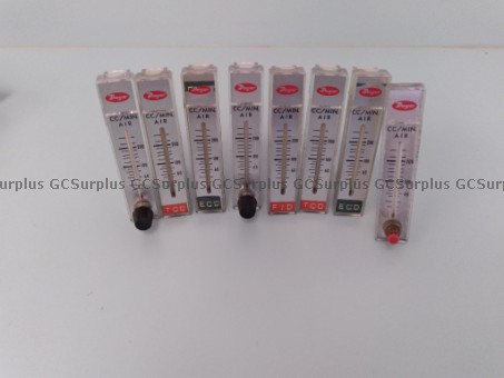 Picture of Lot of Assorted Flow Meters - 