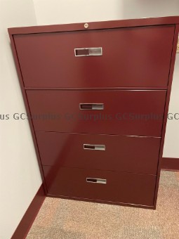 Picture of Metal Cabinet with 4 Drawers