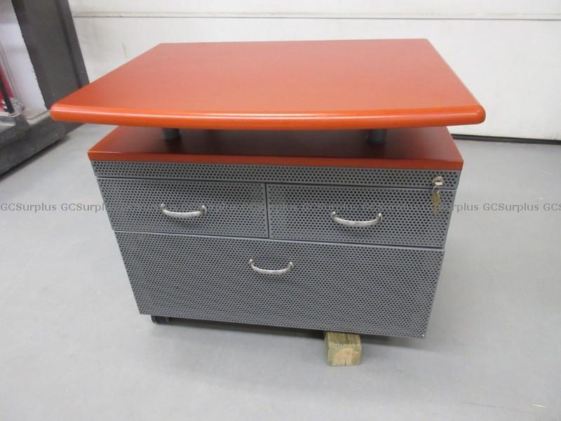 Picture of Storage Cabinet on Rolling Cas