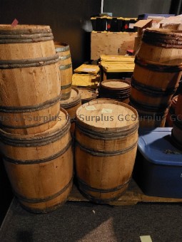 Picture of Lot of Decorative Barrel