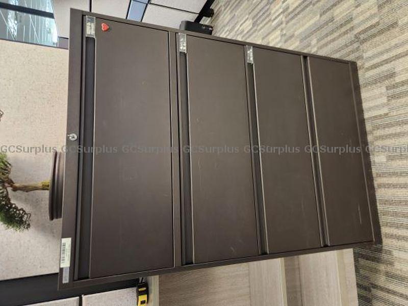Picture of Lot of Metal Filing Cabinets