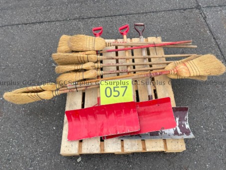 Picture of Used Brooms and Shovels
