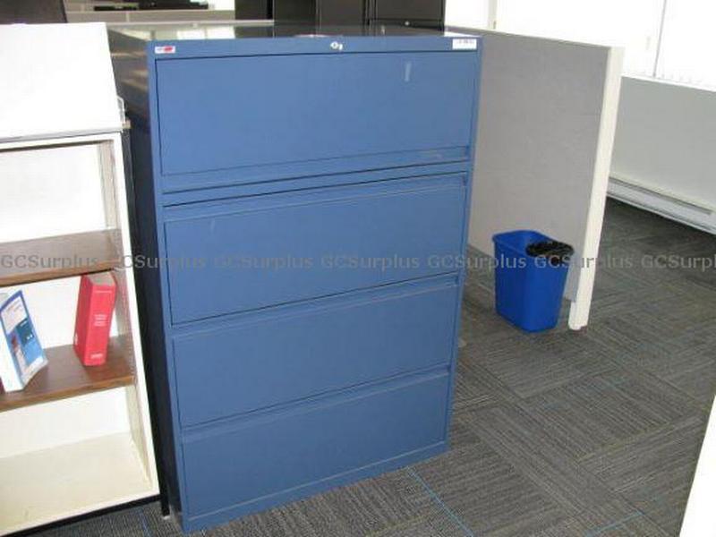 Picture of 12 Lateral 4-Drawer Filing Cab
