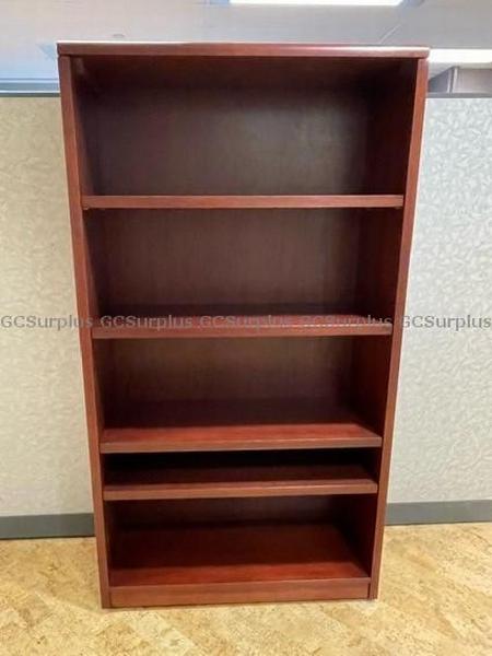 Picture of Lot of Wooden Shelving Units