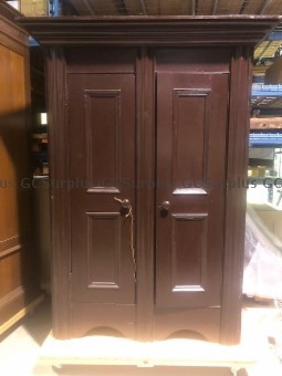 Picture of Antique Wooden Wardrobe - Stor