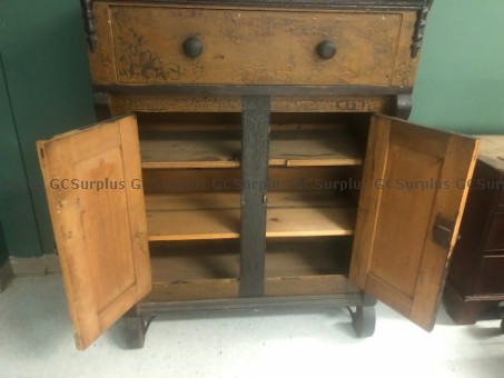 Picture of Antique Wooden Buffet - Storag