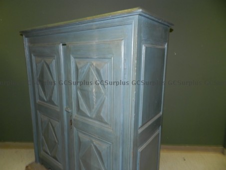 Picture of Antique Diamond-Front Wardrobe