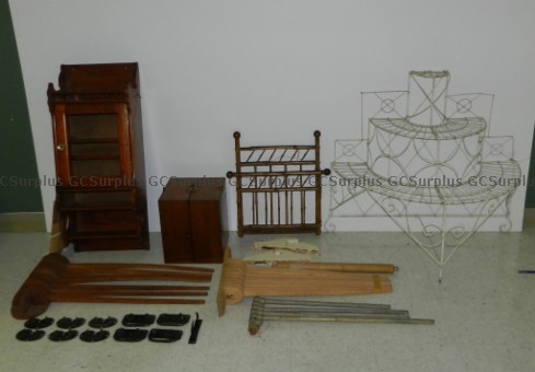 Picture of Antique Cabinet, racks and mor