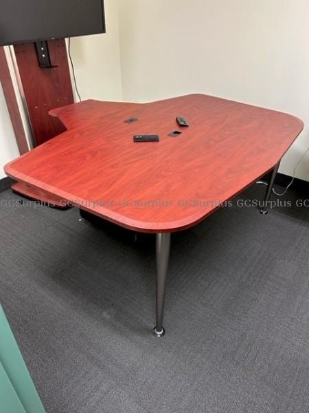 Picture of Boardroom Table with built in 
