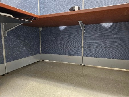 Picture of Lot of Office Cubicles