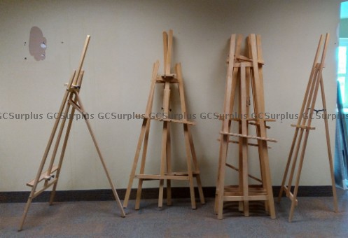 Picture of Wooden Easels and Trays