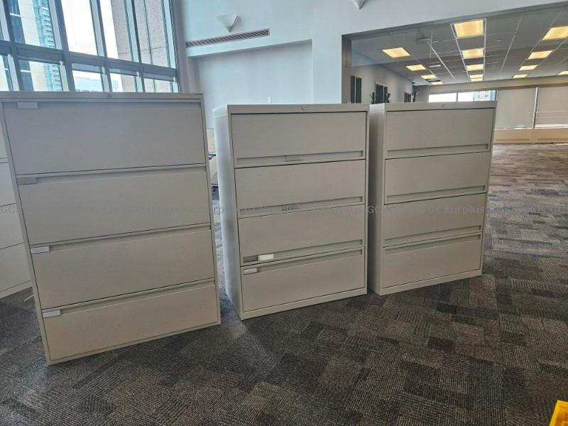 Picture of Lot of Filing Cabinets