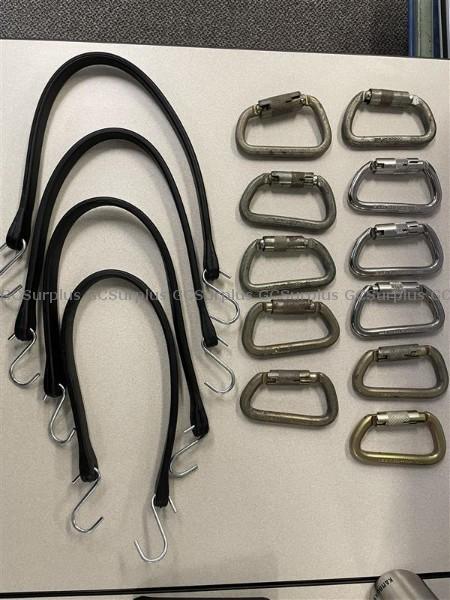 Picture of Assortment of carabiners and r