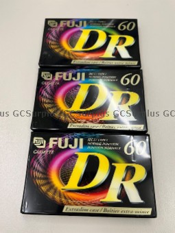 Photo de Fuji DR 60 Cassette Tapes x3