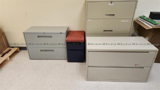 Picture of Assorted Filing Cabinets
