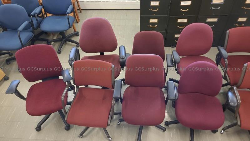 Picture of Red Office Chairs