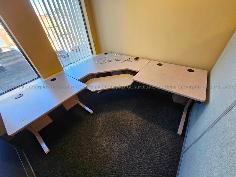 Picture of 2-Piece Electric L-Shaped Desk