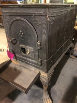Picture of Antique Stove and Fireplace Gr