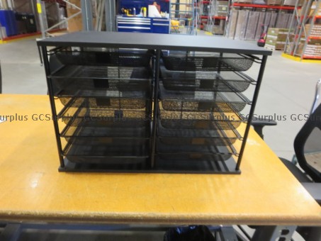 Picture of Wire Mesh Desktop File Sorter