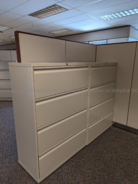 Picture of Four-Drawer Metal Filing Cabin