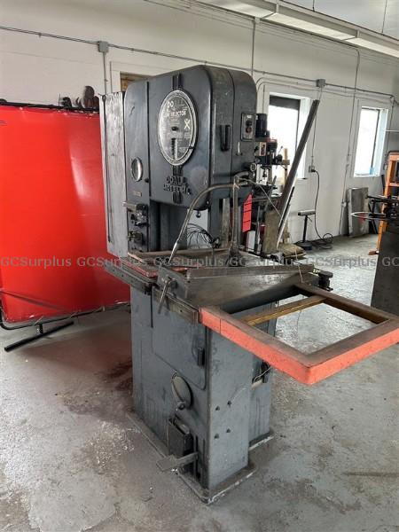 Picture of The DoALL Vertical Bandsaw - S