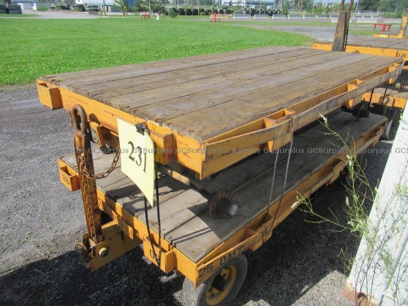 Picture of Lot of Used Platform Trailers