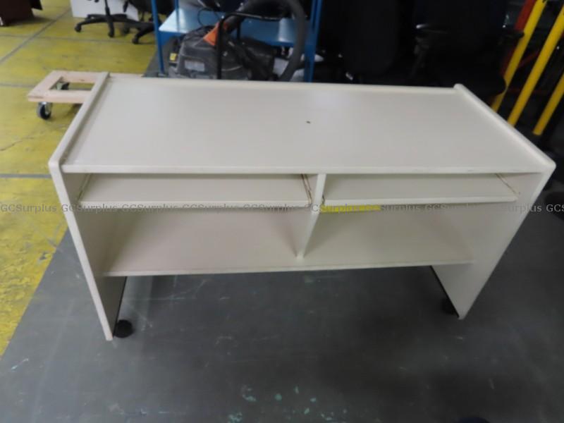 Picture of Desk on Castors