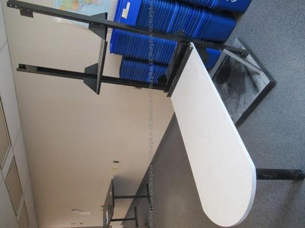 Picture of Work Table with Metal Shelving