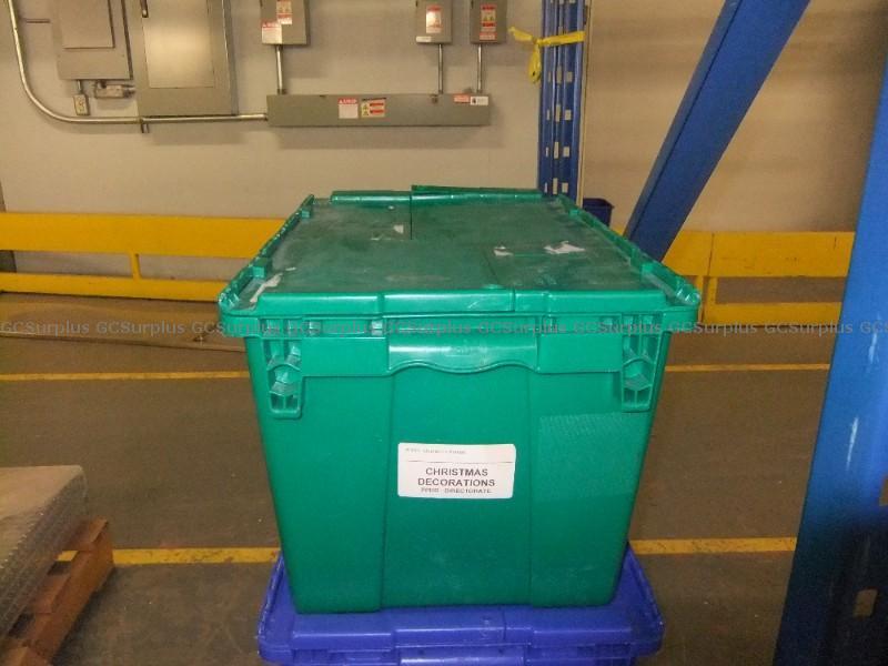 Picture of Plastic Bins with Attached Lid