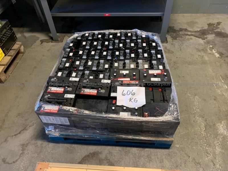 Picture of Various Used Batteries - Sold 