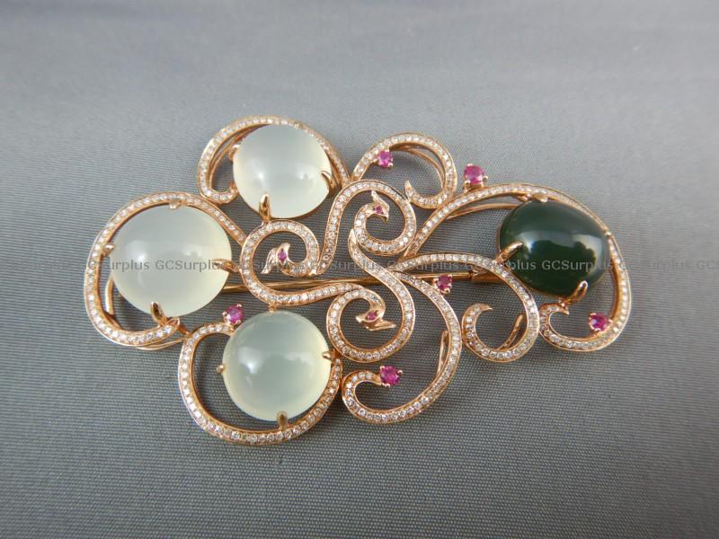 Picture of 18 kt Rose Gold Diamond, Natur