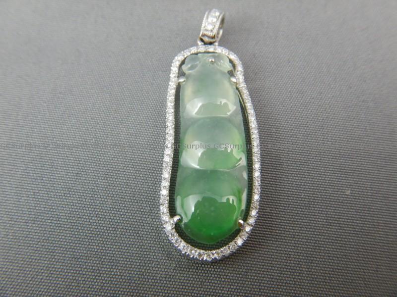 Photo de Pendentif en or blanc de 18 ct