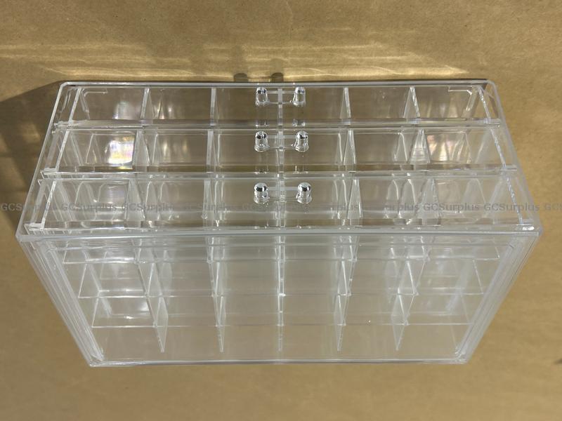 Picture of Clear Plastic Jewelry Case for